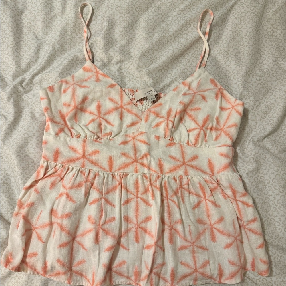 Loft sleeveless top, size xs